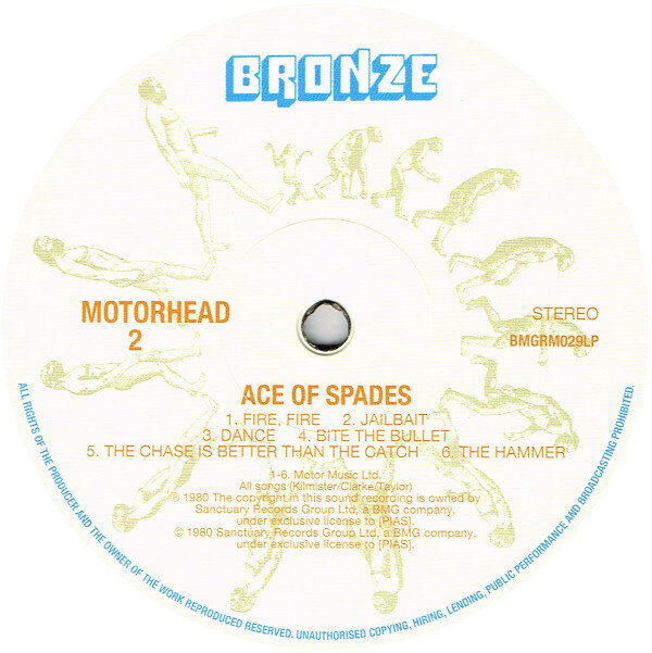 Motörhead - Ace Of Spades, uudelleenjulkaisu, 180g, LP, vinyylilevy, 12" hinta ja tiedot | Vinyylilevyt, CD-levyt, DVD-levyt | hobbyhall.fi