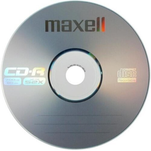 CD-R80 MAXELL kakkurasia käärittynä, 700MB, 52x, 50pk hinta ja tiedot | Vinyylilevyt, CD-levyt, DVD-levyt | hobbyhall.fi