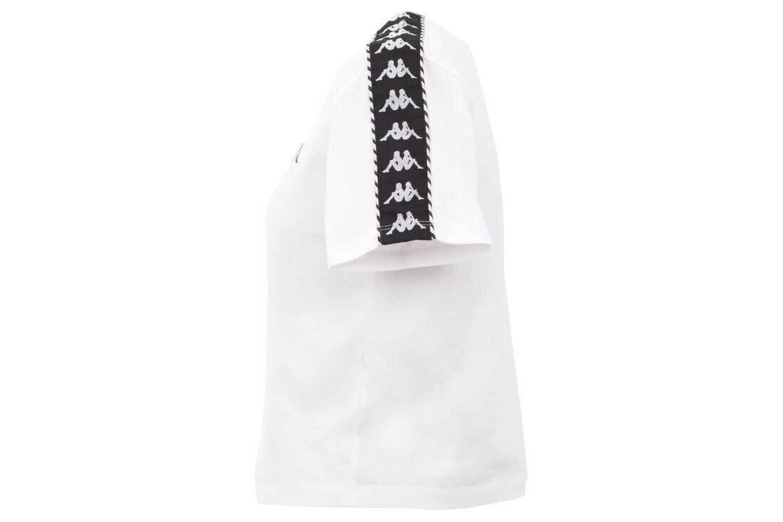 Naisten T-paita Kappa Inula T-paita 309090110601, valkoinen. hinta ja tiedot | Naisten T-paidat | hobbyhall.fi