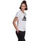 Naisten T-paita Adidas Essentials Regular W GL0649, valkoinen hinta ja tiedot | Naisten T-paidat | hobbyhall.fi