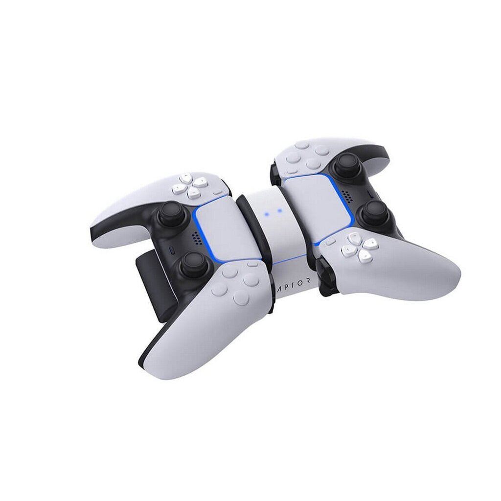 Raptor CS200-U latausasema PS4/PS5 ohjaimille hinta ja tiedot | Ohjaimet ja lisätarvikkeet | hobbyhall.fi