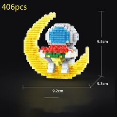 200-2880 kpl Mini Micro Rocket Rakennuspalikat Avaruus Kuu Satellite Astronaut Timanttitiilet Rakennuslelut lapsille Lahjat hinta ja tiedot | Palapelit | hobbyhall.fi