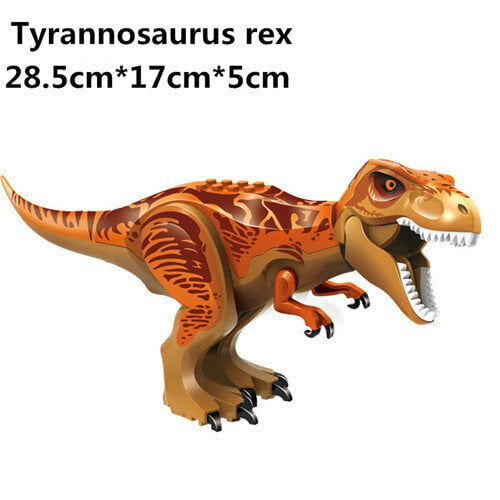 59 tyyppiä Big Size Jurassic World Park Dinosaurs Figuurit Tiilet Kokoa Rakennuspalikat Lelut Tyrannosaurus Rex Lapsille Lahja