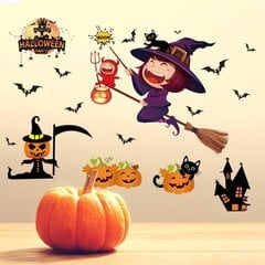 Irrotettavat Halloween-seinätarrat Lasi-ikkunatarrat hinta ja tiedot | Koristeet ja tarrat | hobbyhall.fi