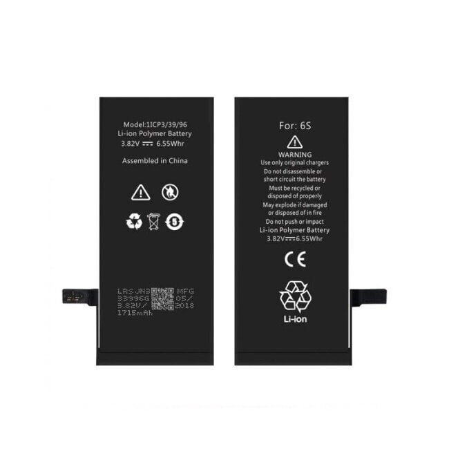 Riff 616-00036 Analoginen akku Apple iPhone 6S Li-Ion 1715mAh hinta ja tiedot | Puhelimen akut | hobbyhall.fi