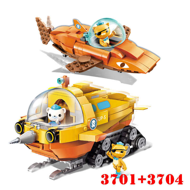 Anime Octonauts Mustekala Mustekala Barnacles Nuket Rakennuspalikat Tiilisarjat Klassiset sarjakuvamallilelut lapsille Lahja hinta ja tiedot | Palapelit | hobbyhall.fi