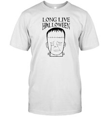 Long Live Halloween Frankenstein'S Sad T-Shirt hinta ja tiedot | Miesten T-paidat | hobbyhall.fi