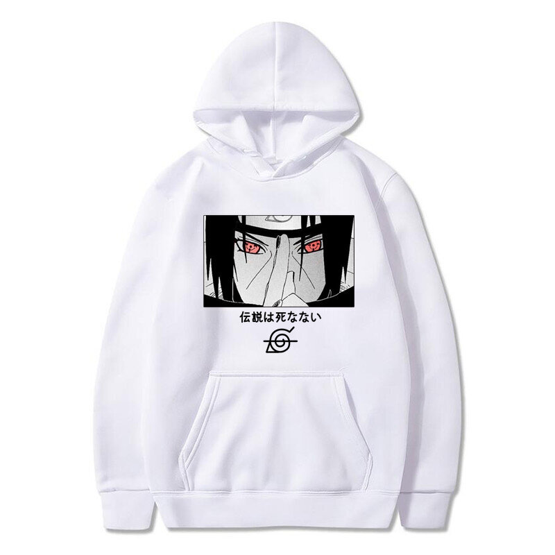 (XXXLWhite1)Japanilainen anime Akatsuki Miesten huppari Pilvisymbolit Japani Hupparit Streetwear Itachi Syksy Talvi SHRY hinta ja tiedot | Miesten neuleet ja villapaidat | hobbyhall.fi