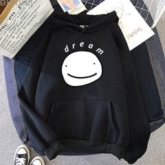 (XSmusta)Dream Smp Huppari Anime Pullover Puserot Unisex Streetwear Miesten Puuvilla Punk Vaatteet Kevät/Talvi Harajuku Naiset Wram Musta 12 SHRY hinta ja tiedot | Miesten neuleet ja villapaidat | hobbyhall.fi