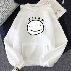 (XSwhite)Dream Smp Huppari Anime Pullover Puserot Unisex Streetwear Miesten Puuvilla Punk Vaatteet Kevät/Talvi Harajuku Naiset Wram Musta 12 SHRY hinta ja tiedot | Miesten neuleet ja villapaidat | hobbyhall.fi