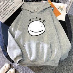 (XSgrey)Dream Smp Huppari Anime Pullover Puserot Unisex Streetwear Miesten Puuvilla Punk Vaatteet Kevät/Talvi Harajuku Naiset Wram Musta 12 SHRY hinta ja tiedot | Miesten neuleet ja villapaidat | hobbyhall.fi