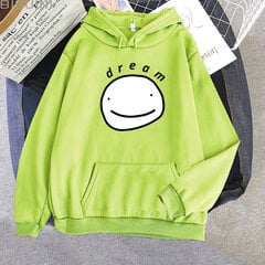 (X Vaaleanvihreä)Dream Smp Huppari Anime Pullover Puserot Unisex Streetwear Miesten Puuvilla Punk Vaatteet Kevät/Talvi Harajuku Naiset Wram Black 12 SHRY hinta ja tiedot | Miesten neuleet ja villapaidat | hobbyhall.fi