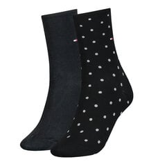 Tommy Hilfiger naisten sukat 2 paria, musta hinta ja tiedot | Naisten sukat | hobbyhall.fi