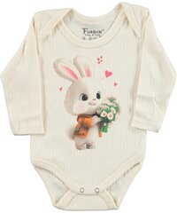 Ribbibody beige Rabbit hinta ja tiedot | Vauvan bodyt ja alusasut | hobbyhall.fi