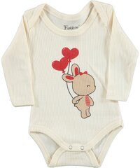 Ribbibody beige Rabbit hinta ja tiedot | Vauvan bodyt ja alusasut | hobbyhall.fi