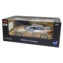 Rastar BMW i4 Concept radio-ohjattava auto, kullanvärinen hinta ja tiedot | Poikien lelut | hobbyhall.fi