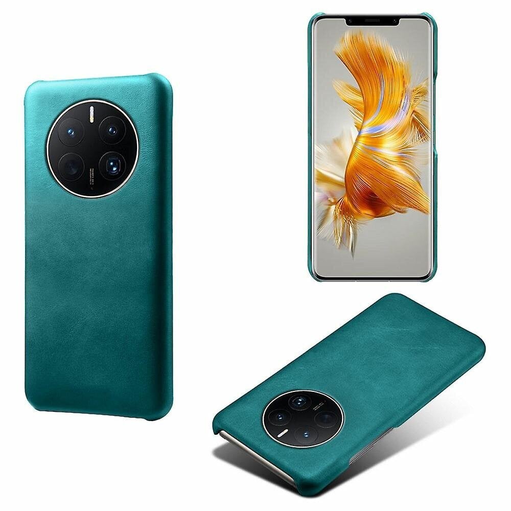 Huawei Mate 50 Pro 4G Calf Texture PU-nahkapäällysteinen kova PC Shell Ultra Thin Slim Fit suojaava puhelimen kuori hinta ja tiedot | Puhelimen kuoret ja kotelot | hobbyhall.fi