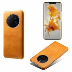 Huawei Mate 50 Pro 4G Calf Texture PU-nahkapäällysteinen kova PC Shell Ultra Thin Slim Fit suojaava puhelimen kuori hinta ja tiedot | Puhelimen kuoret ja kotelot | hobbyhall.fi