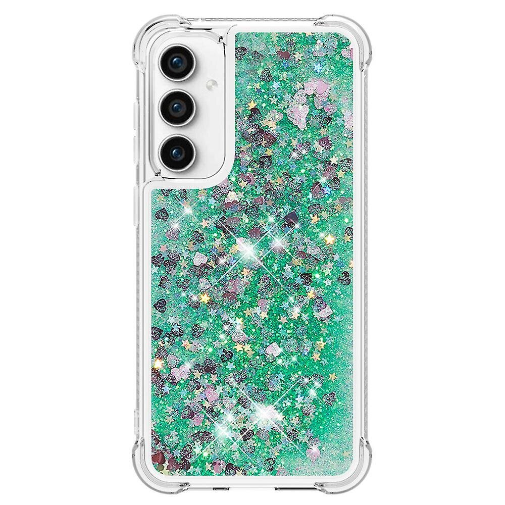 Samsung Galaxy S23 Fe Sparkle Liquid -puhelinkotelolle Pehmeä TPU iskunkestävä suojakuori hinta ja tiedot | Puhelimen kuoret ja kotelot | hobbyhall.fi