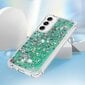 Samsung Galaxy S23 Fe Sparkle Liquid -puhelinkotelolle Pehmeä TPU iskunkestävä suojakuori hinta ja tiedot | Puhelimen kuoret ja kotelot | hobbyhall.fi