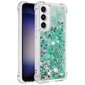 Samsung Galaxy S23 Fe Sparkle Liquid -puhelinkotelolle Pehmeä TPU iskunkestävä suojakuori hinta ja tiedot | Puhelimen kuoret ja kotelot | hobbyhall.fi