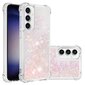 Samsung Galaxy S23 Fe Sparkle Liquid -puhelinkotelolle Pehmeä TPU iskunkestävä suojakuori hinta ja tiedot | Puhelimen kuoret ja kotelot | hobbyhall.fi