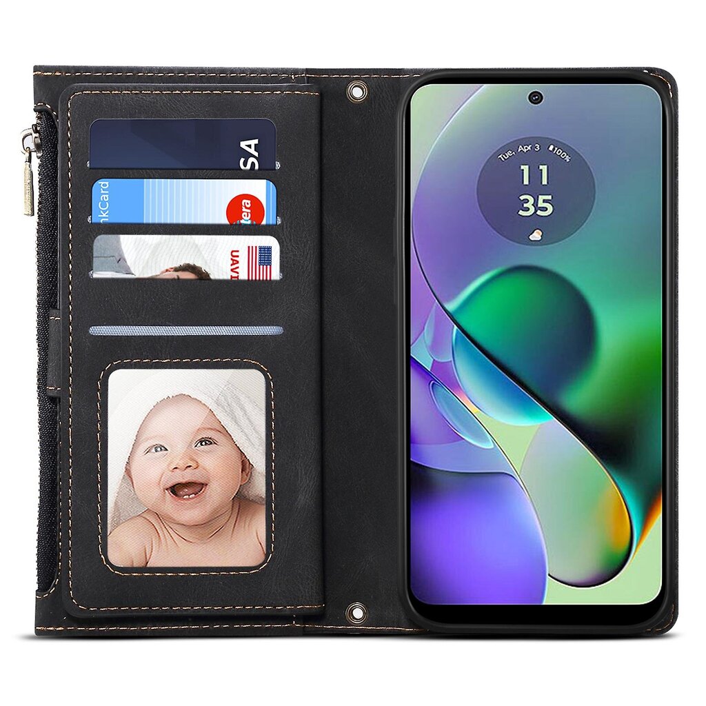 Motorola Moto G84 5g Case Rfid Blocking Wallet -puhelimen suojakuoriin hinta ja tiedot | Puhelimen kuoret ja kotelot | hobbyhall.fi