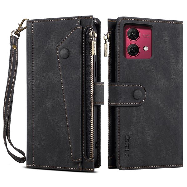 Motorola Moto G84 5g Case Rfid Blocking Wallet -puhelimen suojakuoriin