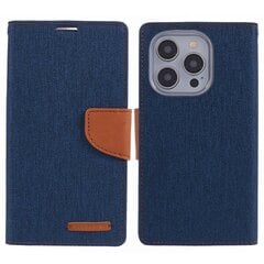 iPhone 15 Pro Max Case Canvas Texture -puhelimen nahkakuori hinta ja tiedot | Puhelimen kuoret ja kotelot | hobbyhall.fi