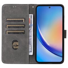 Samsung Galaxy A35 5G -nahkaiselle lompakkokotelolle RFID-estopuhelinkotelo hinta ja tiedot | Puhelimen kuoret ja kotelot | hobbyhall.fi