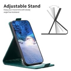 BF30 Samsung Galaxy A35 5G -kotelon korttipidikkeeseen, pystysuoraan käännettävä nahkasuojus hinta ja tiedot | Puhelimen kuoret ja kotelot | hobbyhall.fi