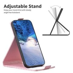 BF30 Samsung Galaxy A35 5G -kotelon korttipidikkeeseen, pystysuoraan käännettävä nahkasuojus hinta ja tiedot | Puhelimen kuoret ja kotelot | hobbyhall.fi