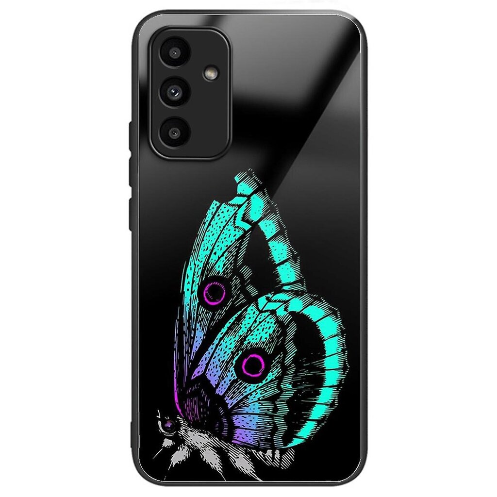 Samsung Galaxy A15 4G/A15 5G kotelolle TPU+karkaistu lasi, kuviotulostus takakuori hinta ja tiedot | Puhelimen kuoret ja kotelot | hobbyhall.fi