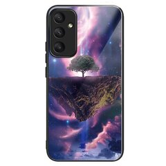 Samsung Galaxy A55 5G karkaistu lasikuorelle TPU-kehyskuvioinen suojakuori hinta ja tiedot | Puhelimen kuoret ja kotelot | hobbyhall.fi