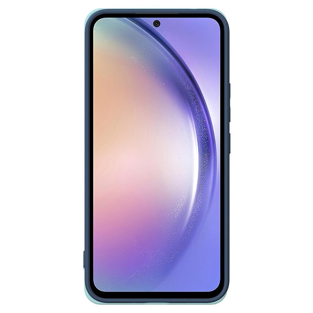 Samsung Galaxy A55 5G nestemäiselle silikonikotelolle, puhelintuki jalustalle hinta ja tiedot | Puhelimen kuoret ja kotelot | hobbyhall.fi