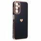 Samsung Galaxy A14 5G/ A14 4G TPU Case 6D Galvanoitu Love Heart -puhelimen suojakuori hinta ja tiedot | Puhelimen kuoret ja kotelot | hobbyhall.fi