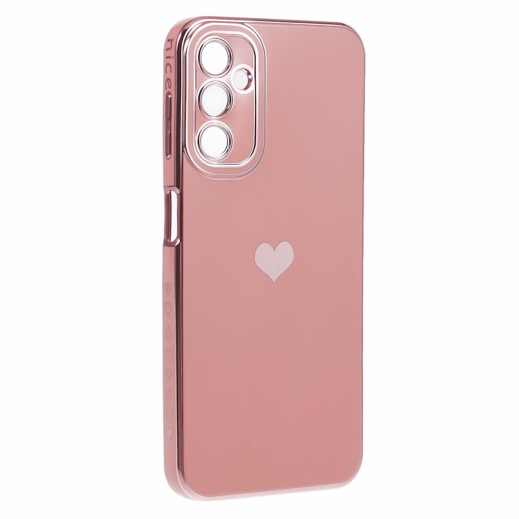 Samsung Galaxy A14 5G/ A14 4G TPU Case 6D Galvanoitu Love Heart -puhelimen suojakuori hinta ja tiedot | Puhelimen kuoret ja kotelot | hobbyhall.fi