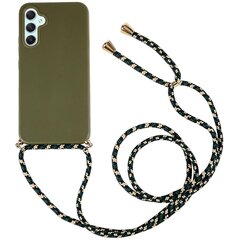 Samsung Galaxy A35 5G -kuorelle, jossa on Lanyard TPU + Wheat Straw ympäristöystävällinen puhelimen kansi hinta ja tiedot | Puhelimen kuoret ja kotelot | hobbyhall.fi