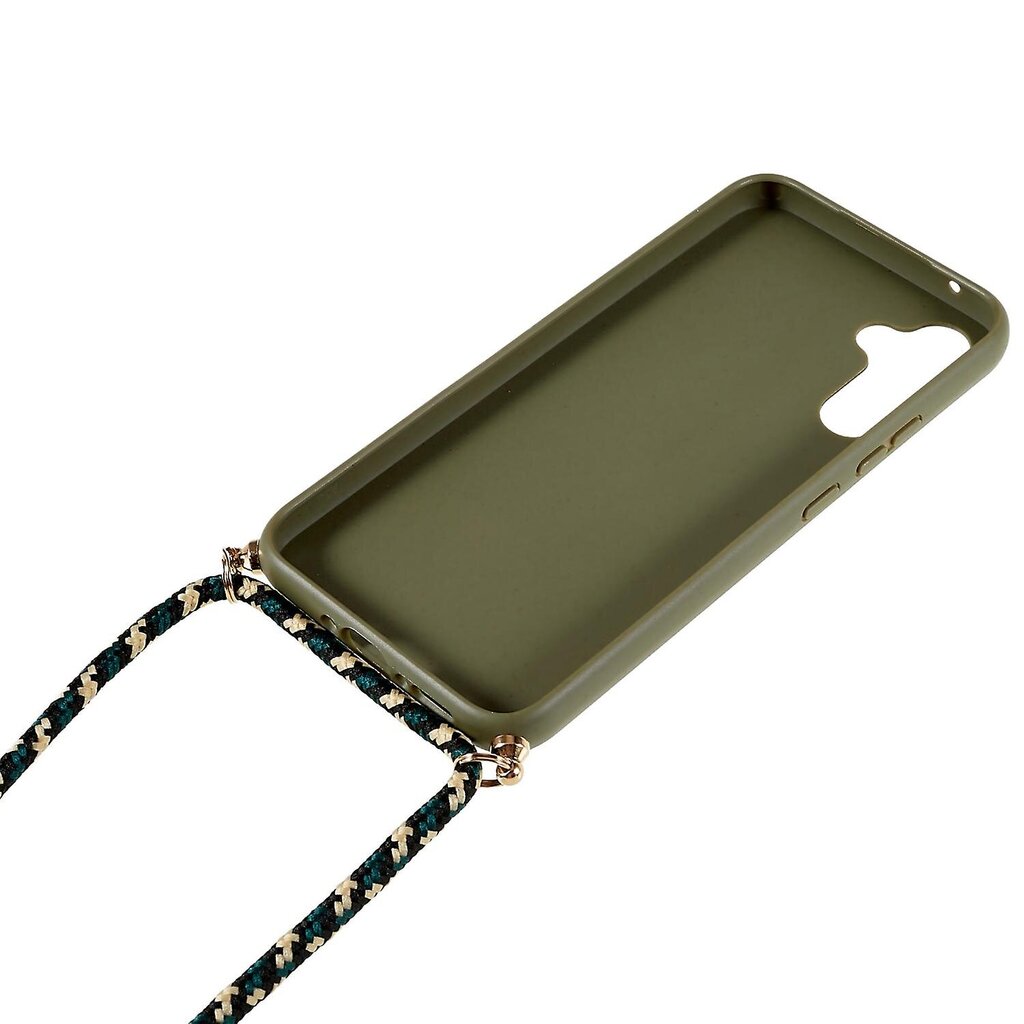 Samsung Galaxy A35 5G -kuorelle, jossa on Lanyard TPU + Wheat Straw ympäristöystävällinen puhelimen kansi hinta ja tiedot | Puhelimen kuoret ja kotelot | hobbyhall.fi