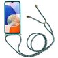 Samsung Galaxy A35 5G -kuorelle, jossa on Lanyard TPU + Wheat Straw ympäristöystävällinen puhelimen kansi hinta ja tiedot | Puhelimen kuoret ja kotelot | hobbyhall.fi