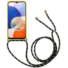 Samsung Galaxy A35 5G -kuorelle, jossa on Lanyard TPU + Wheat Straw ympäristöystävällinen puhelimen kansi hinta ja tiedot | Puhelimen kuoret ja kotelot | hobbyhall.fi