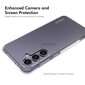 Samsung Galaxy S24 FE Crystal Clear Case TPU-puhelimen kannen kulman turvatyynyn putoamissuoja hinta ja tiedot | Puhelimen kuoret ja kotelot | hobbyhall.fi