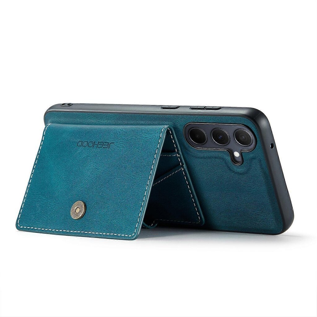 Samsung Galaxy A35 5G Case Card Bag Retro-nahka+TPU-puhelimen suojakuori hinta ja tiedot | Puhelimen kuoret ja kotelot | hobbyhall.fi