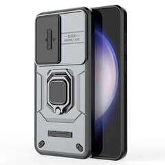 Samsung Galaxy S24 FE Case Ring -jalustalle PC+TPU-puhelimen kannen liukukameran suojaus hinta ja tiedot | Puhelimen kuoret ja kotelot | hobbyhall.fi