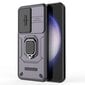 Samsung Galaxy S24 FE Case Ring -jalustalle PC+TPU-puhelimen kannen liukukameran suojaus hinta ja tiedot | Puhelimen kuoret ja kotelot | hobbyhall.fi