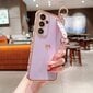 Samsung Galaxy A55 5G Case Ranneke TPU-puhelimen suojakuori Love Heart Galvanointi hinta ja tiedot | Puhelimen kuoret ja kotelot | hobbyhall.fi