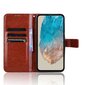 Samsung Galaxy M35 5G -lompakkokotelolle Crazy Horse Texture -nahkainen puhelinkansi hinta ja tiedot | Puhelimen kuoret ja kotelot | hobbyhall.fi