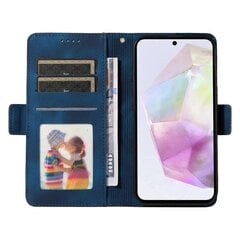 Samsung Galaxy M35 5G Case Rhombus Starry PU -nahkaiselle puhelimen lompakon suojalle hinta ja tiedot | Puhelimen kuoret ja kotelot | hobbyhall.fi