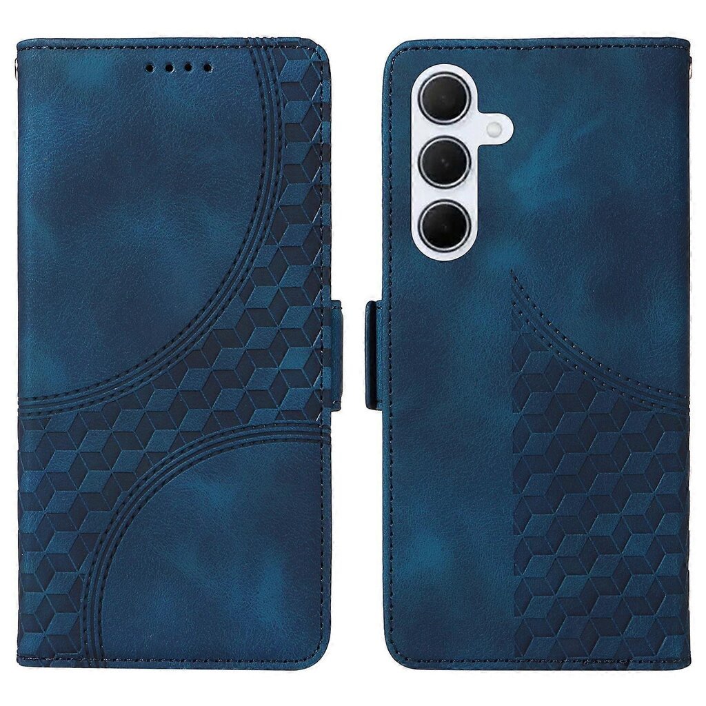 Samsung Galaxy M35 5G Case Rhombus Starry PU -nahkaiselle puhelimen lompakon suojalle hinta ja tiedot | Puhelimen kuoret ja kotelot | hobbyhall.fi