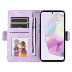 Samsung Galaxy M35 5G Case Rhombus Starry PU -nahkaiselle puhelimen lompakon suojalle hinta ja tiedot | Puhelimen kuoret ja kotelot | hobbyhall.fi